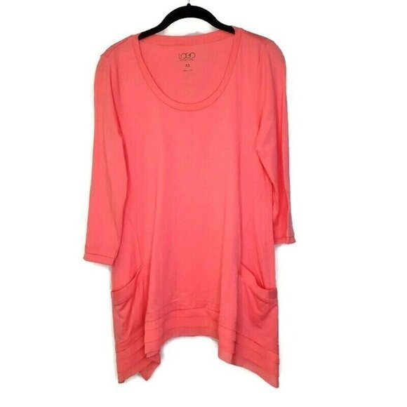 LOGO LORI GOLDSTEIN INISTANT CHIC Asymmetrica Hem - Picture 1 of 4